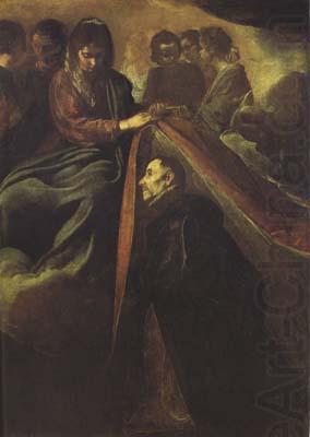 La Vierge imposant la chasuble a saint IIdefonse df02), Diego Velazquez